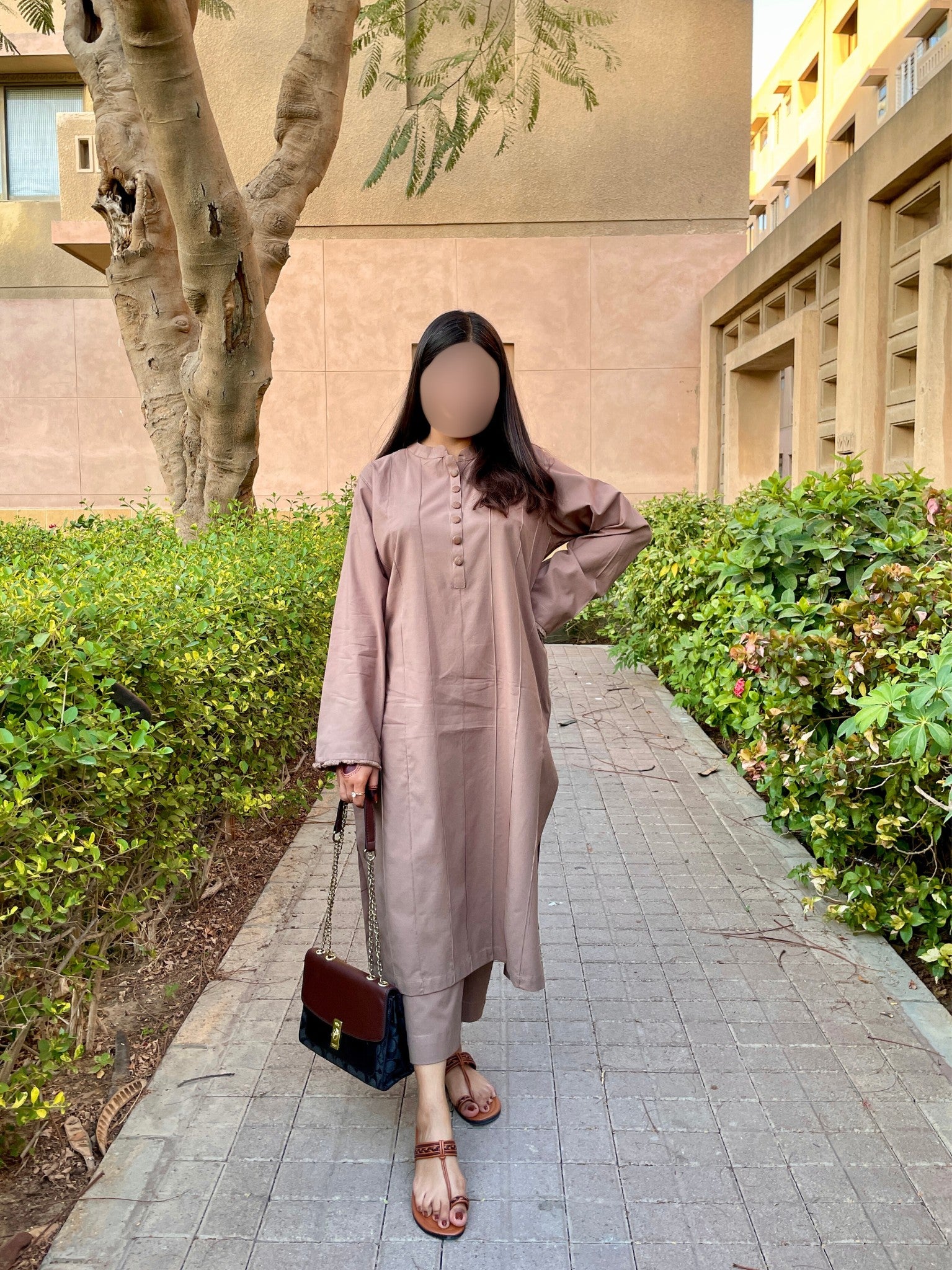 KHAKI - Co-ord set